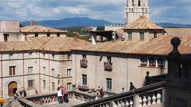 Desde la catedral la vista hacia la ciudad y los alrededores es fantástica. 
