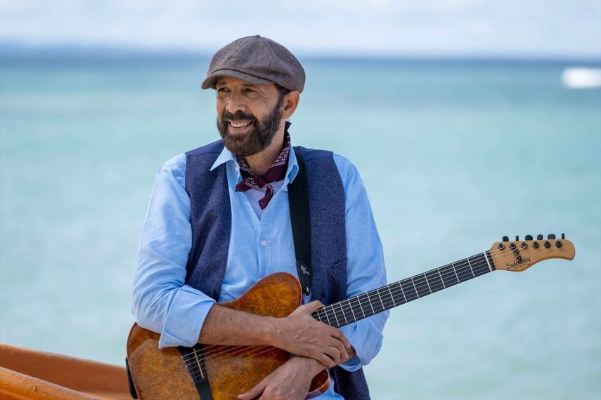 El cantante dominicano Juan Luis Guerra