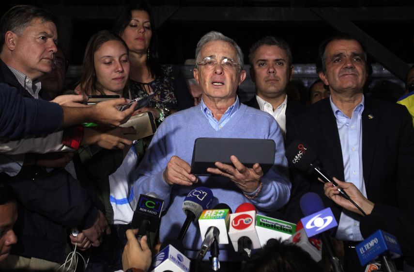 Álvaro Uribe, expresidente de Colombia.&nbsp;