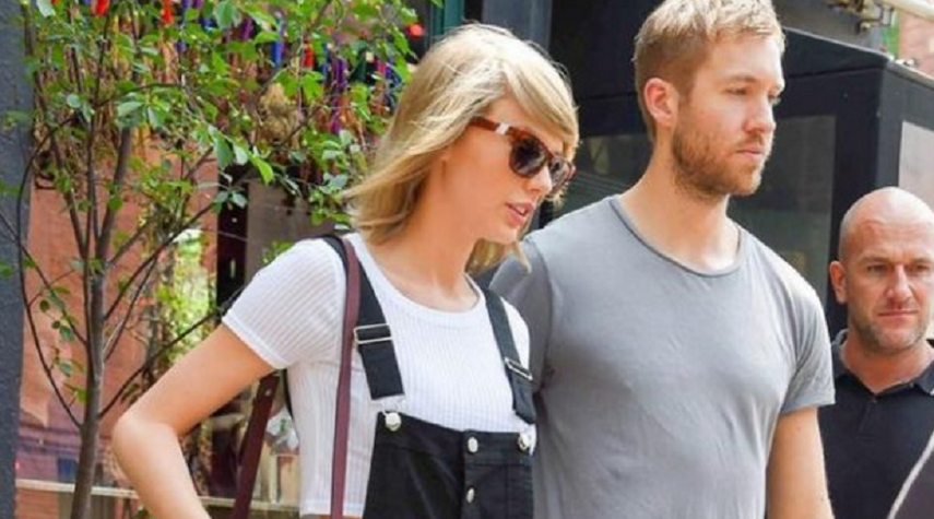 Taylor Swift y Calvin Harris. (INSTAGRAM).