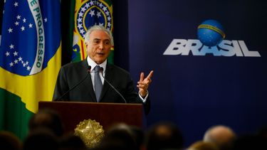 Michel Temer, presidente de Brasil