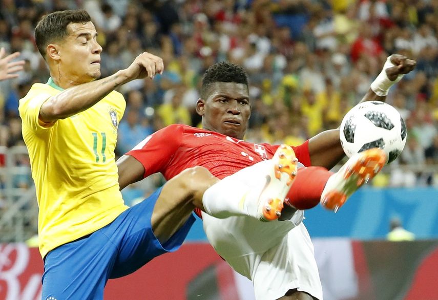 Suiza empata con Brasil y se convierte en una de las sorpresas del Mundial Rusia 2018.