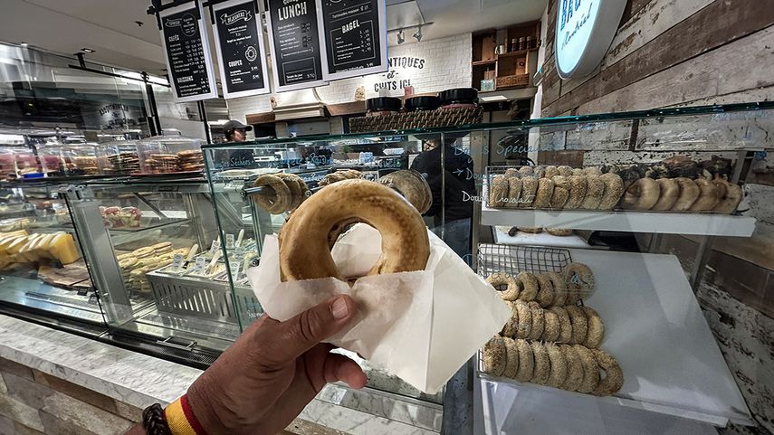 Bagels, Montreal.