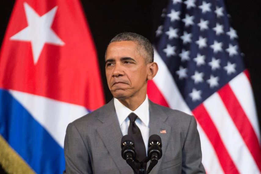 El presidente Barack Obama durante su discurso en La Habana. (EFE)