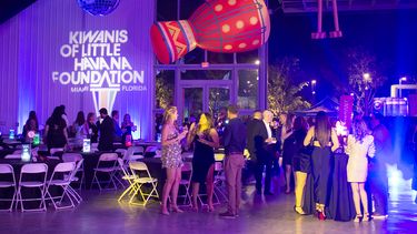 Edición 46 de la gala de Navidad de la Fundación Kiwanis de la Pequeña Habana celebrada el 10 de diciembre de 2022 en el Regatta Harbor, ubicado en el Dinner Key en el sur de la Florida.