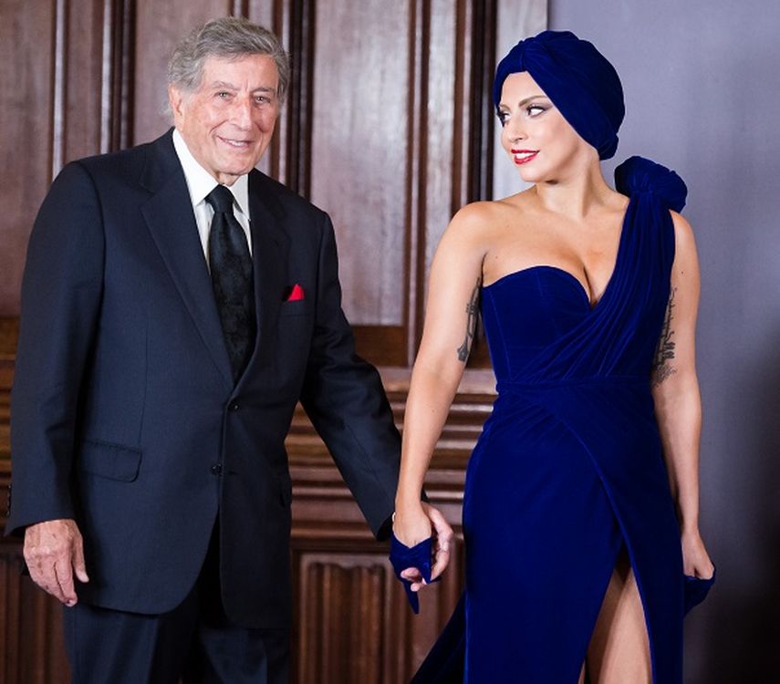 Tony Bennett y Lady Gaga cantarán a dúo en los Grammy 2015. (AP)