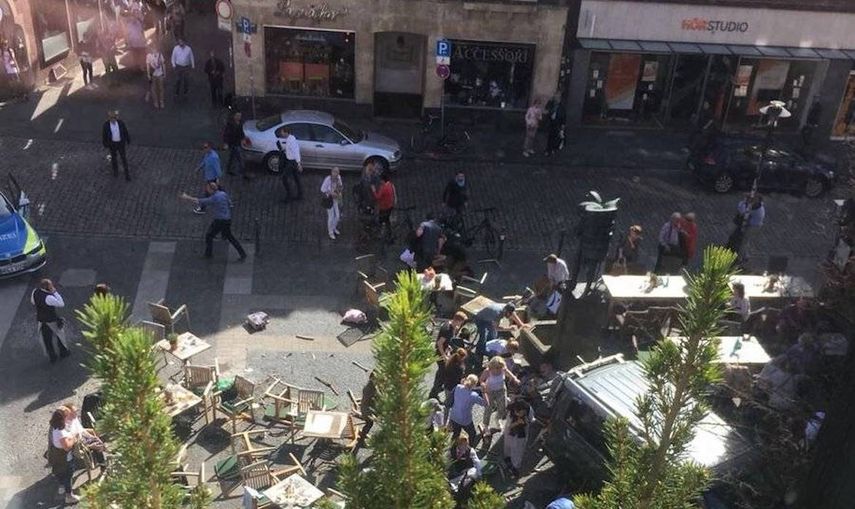 El incidente ocurrió en la zona histórica de la ciudad, llena de restaurantes y comercios.&nbsp;