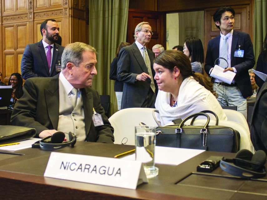 Carlos&nbsp;Argüello, agente de Nicaragua en La Haya.&nbsp;