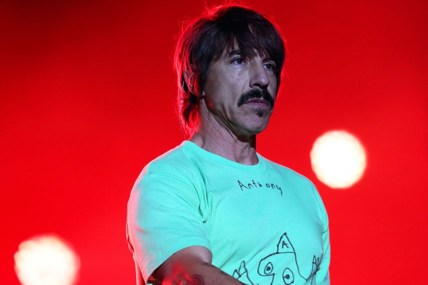 El vocalista de la banda&nbsp;Red&nbsp;Hot&nbsp;Chili&nbsp;Peppers.