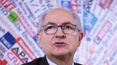 Antonio Ledezma, exalcalde Metropolitano de Caracas, en una rueda de prensa.