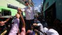 El presidente encargado de Venezuela, Juan Guaidó, durante un acto político. El presidente encargado de Venezuela, Juan Guaidó, durante un acto político.