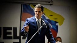 El presidente encargado de Venezuela, Juan Guaidó.