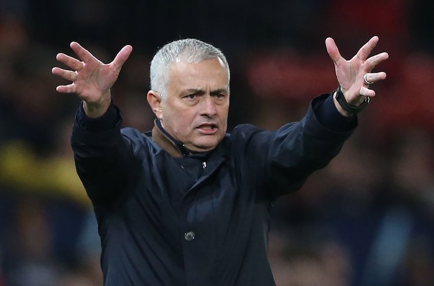 Mourinho se quedó sin empleo luego de ser despedido el 18 de diciembre del Manchester United.