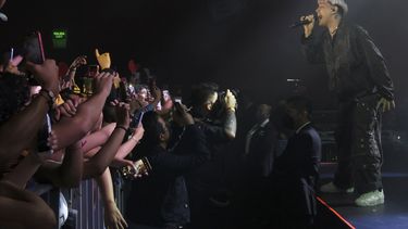 Tiago PZK da un concierto en el Lunario de la Ciudad de México el 3 de mayo de 2022.
