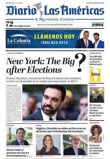 Edición semanal del viernes 7 al jueves 13 de noviembre de 2025