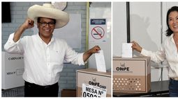 Quien resulte ganador este 7 de junio en Perú, ya sea Roberto Sánchez o Keiko Fujimori, será el espejo para las elecciones de Colombia y Brasil, lo que definirá el mapa ideológico de la región. / AFP.