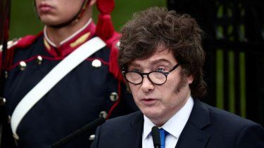 El presidente de Argentina, Javier Milei.