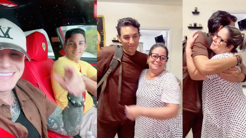 Mujer de Hialeah ayuda a cubano que vivía en la calle.