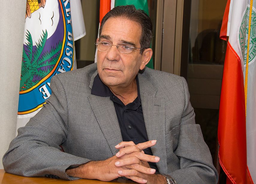 El comisionado del Distrito 7. (YENDER HERNÁNDEZ)