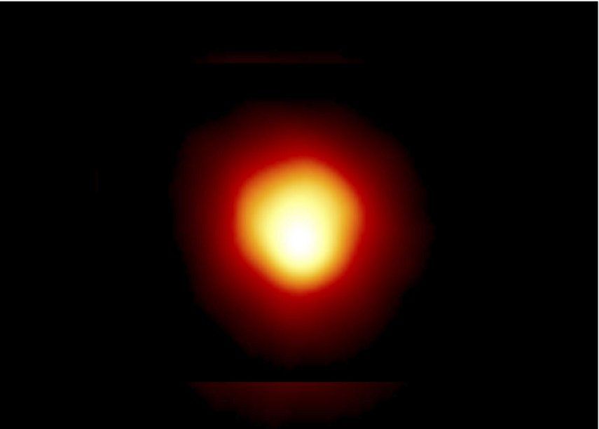Esta imagen realizada con el Telescopio Espacial Hubble, distribuida por NASA el 10 de agosto de 2020, muestra la estrella Alpha Orionis, o Betelgeuse, una supergigante roja. Imagen de archivo de Andrea Dupree (Harvard-Smithsonian CfA), Ronald Gilliland (STScI), NASA y ESA via AP)