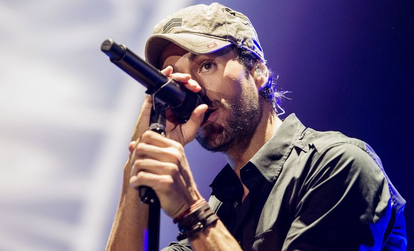 El cantante español Enrique Iglesias.&nbsp;