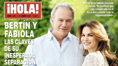 Portada de la revista ¡Hola! con reportaje sobre divorcio de Bertín Osborne y Fabiola Martínez