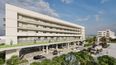 Imagen digitalizada de Ludlam Trail Towers en Coral Way y la 69 avenida del suroeste, Miami-Dade.