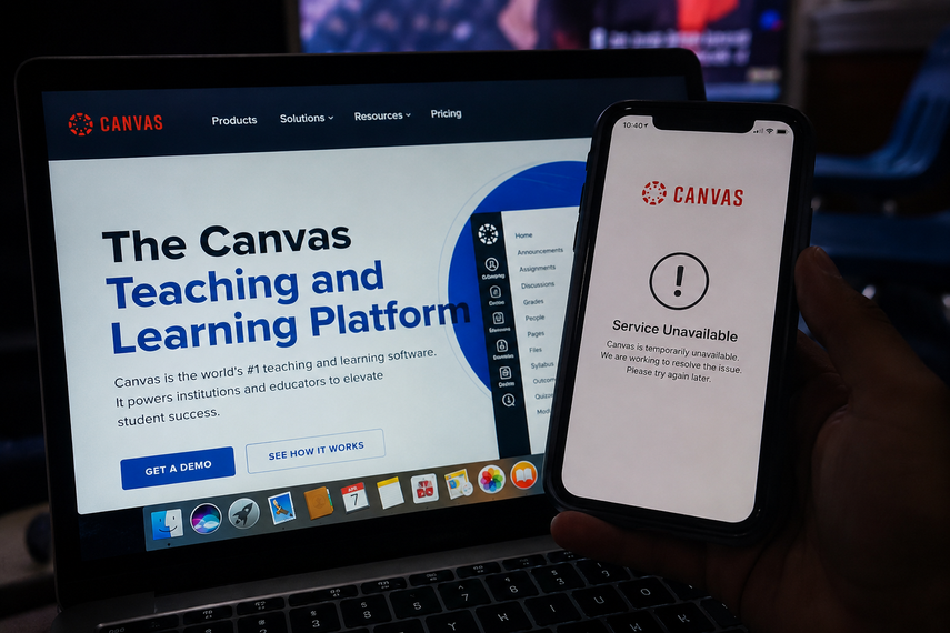 Canvas, desarrollado por la empresa Instructure, es utilizado para administrar calificaciones, tareas, contenidos de clases, exámenes, videos y comunicaciones entre profesores y estudiantes.