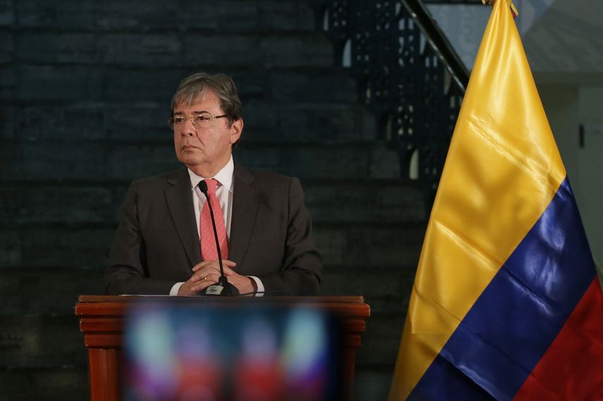 El ministro de Asuntos Exteriores de&nbsp;Colombia, Carlos Holmes Trujillo.