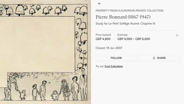Le Petit Solfège&nbsp;de Pierre Bonnard