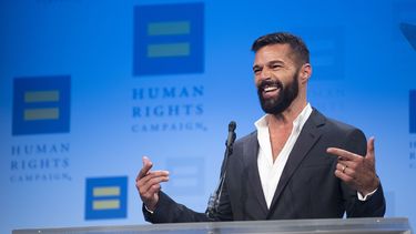El cantante y activista Ricky Martin fue agasajado este s&aacute;bado 28 de septiembre con el Premio Visibilidad de la Human Rights Campaign.
