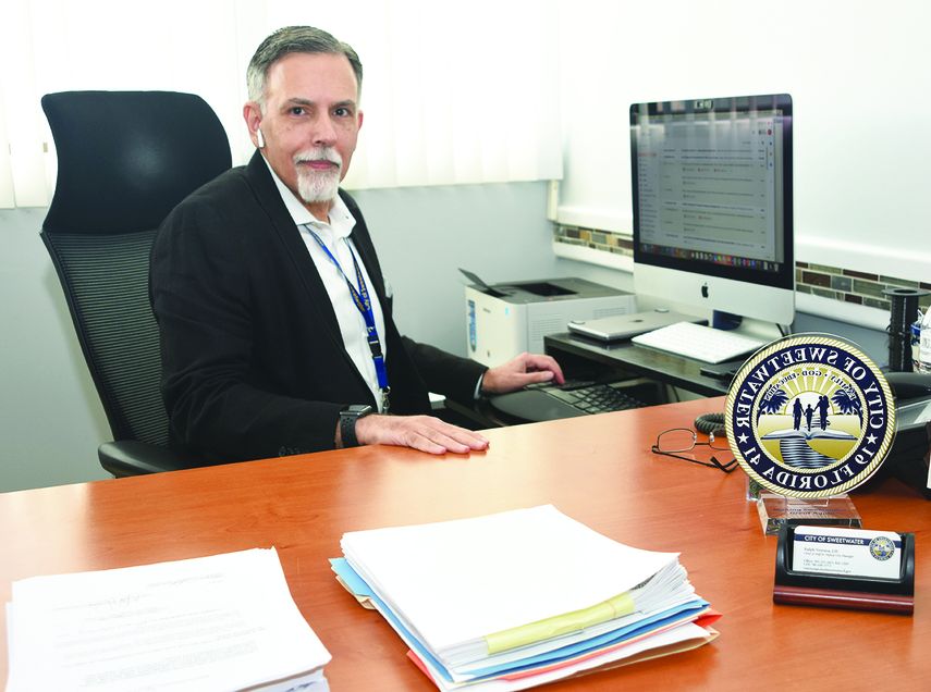 Ralph Ventura, jefe de Despacho de Sweetwater.