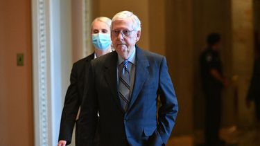 El líder de los republicanos en el Senado, Mitch McConnell.