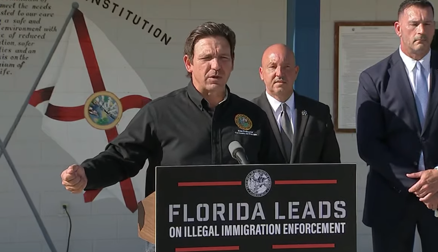 Ron DeSantis, gobernador de Florida.