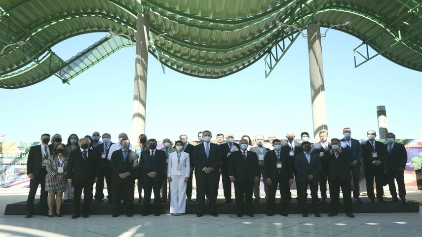 Sesión de clausura del World Law Congress celebrado en Barranquilla, Colombia.