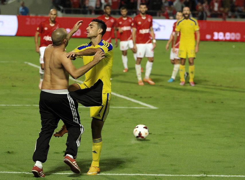 Sucedió en el encuentro entre el Hapoel y Maccabi, ambos de Tel Aviv