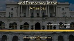 Anuncio de la próxima cumbre de Juventud y Democracia En Las Américas.&nbsp;