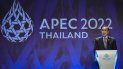 El primer ministro tailandés Prayuth Chan-ocha habla durante una conferencia de prensa durante la cumbre de la APEC, el sábado 19 de noviembre de 2022, en Bangkok, Tailandia. 