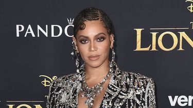 Beyoncé posa en el estreno de The Lion King en Los Angeles.&nbsp;