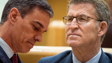 Pedro Sánchez y Alberto Núñez Feijóo.
