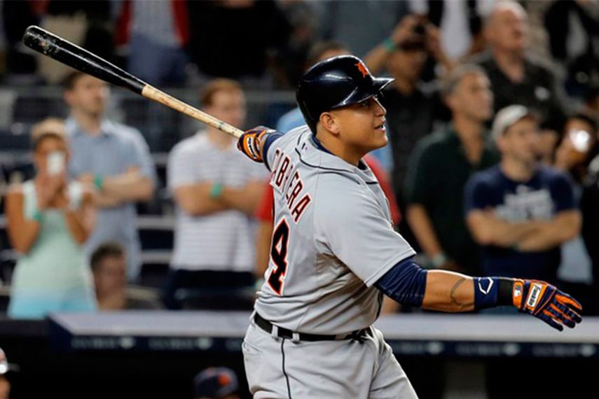 Cabrera sigue recibiendo reconocimientos a pesar de su lesión. (ARCHIVO)