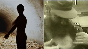 Fotogramas de la obra, creada para la Bienal de La Habana del año 2000.