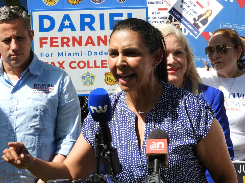 Rosie Cordero Stutz, candidata republicana a sheriff de Miami-Dade.
