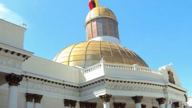 El Capitolio Nacional, en Caracas, sede de la Asamblea Nacional (AN).