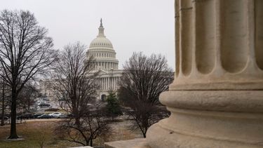 Esta fotografía muestra el Capitolio federal en Washington, el martes 26 de enero de 2021.