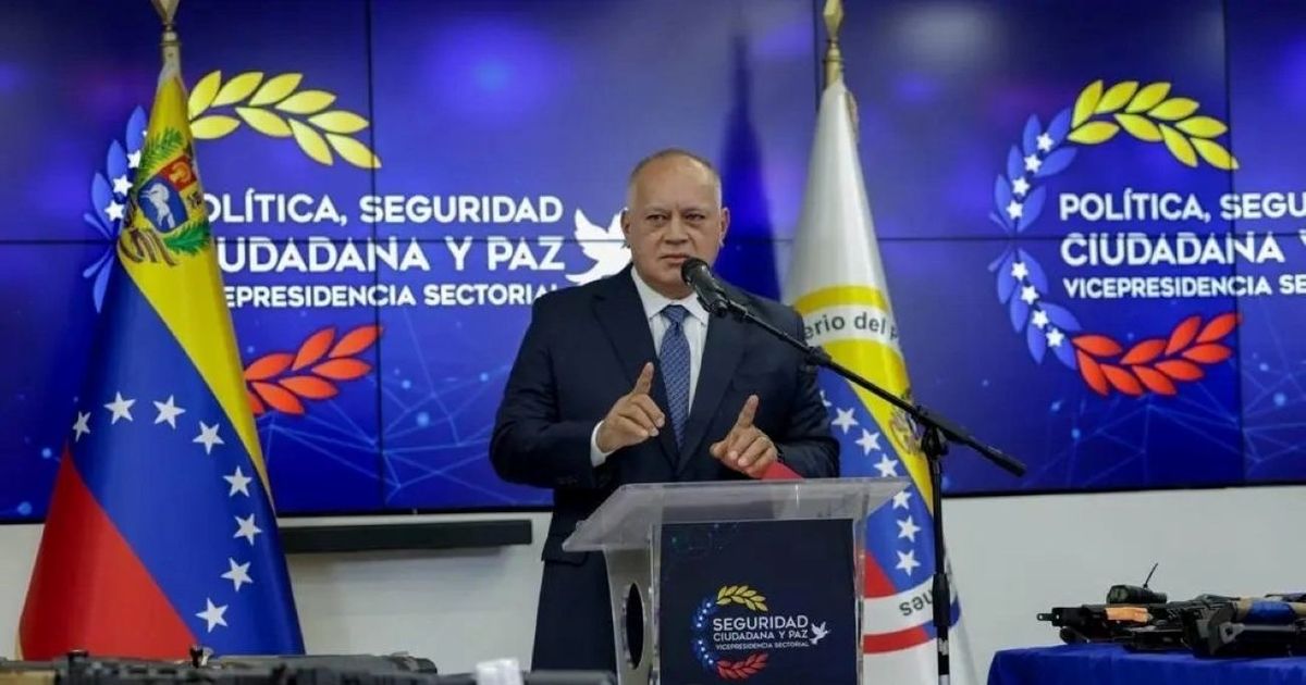 Diosdado Cabello crítica a primera ministra de Trinidad y Tobago por apoyar el despliegue militar de EEUU
