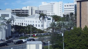 Complejo de hospitales del Jackson Memorial en el Condado Miami-Dade