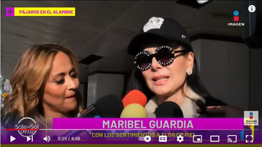 Maribel Guardia habla sobre el apoyo que ha recibido de familiares, amigos y seguidores, tras la muerte de su hijo.