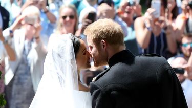 Los esposos Clooney asistieron al matrimonio de la pareja real.