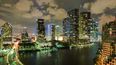 Vista de la ciudad de Miami, Florida